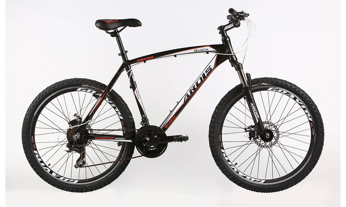 Фотографія Велосипед ARDIS QUICK 26" 2021 розмір L Чорно-білий
